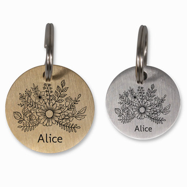 Brass and Stainless Steel Pet Tags